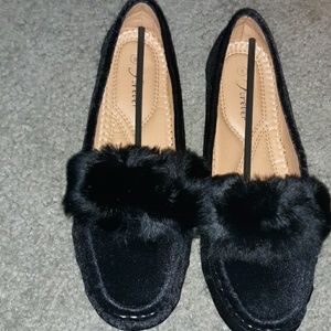 Suede loafers